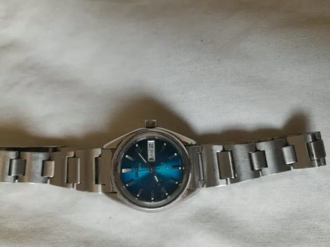 1. Relógio Feminino Seiko Hi-Beat Automático Vintage 1975 - Ref. 2706-0350".<br>