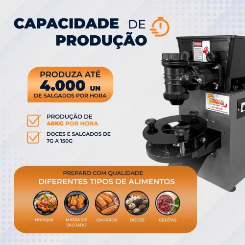Maquina De Salgados Pouco Usada Completa