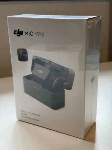 Microfone Dji Mic Mini Versão com 2 microfones LACRADO