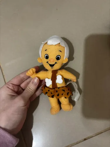 Pelucia bam bam flintstones coleção mc donalds