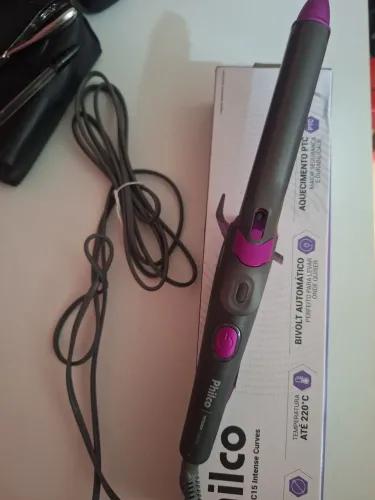 Modelador de cachos Babyliss seminovo
