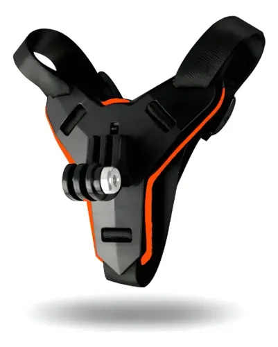 Suporte queixo capacete/Celular-câmeras-gopro/+ kit  fixação completo