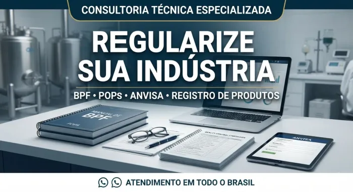 Consultoria Técnica Anvisa - BPF, POPs e Registro de Produtos