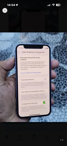 Apple Iphone 12 Mini (64 Gb) - Roxo Saúde 76% Muito Conserva (Usado)