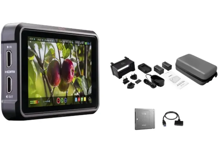 Monitor Atomos Ninja V + Ssd 500tb Atomx + Mounting Kit