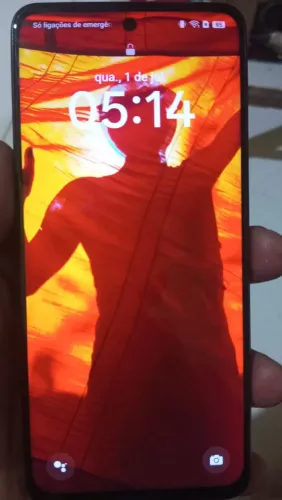 Celular realme cc55 256g caixa carregador e nota fiscal 4 meses de uso