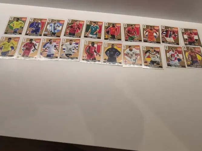 Legends Extra Stickers Copa 2026 - KIT 20 Bronze - Figurinhas Originais Panini