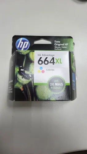 Tinta original hp 664 xl colorido