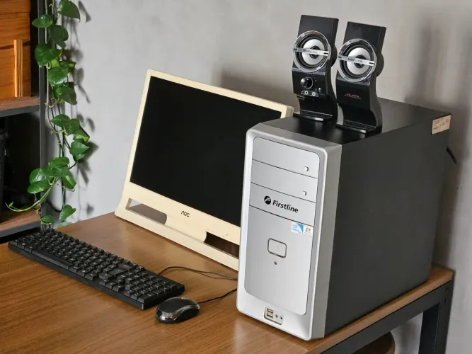 Computador pentium dual com moinitor 19 pol