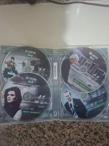 DVD Original - Breaking Bad - Terceira Temporada Completa