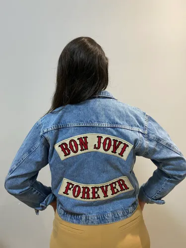 Jaqueta jeans Bon Jovi