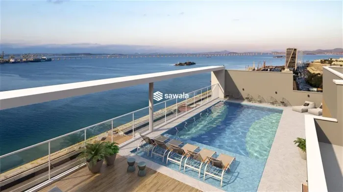 Apartamento de 1 quarto na região do Porto - Baía Guanabara Residences