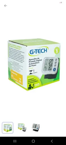 Aparelho de pressão, G-tech GP400