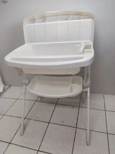 Banheira de bebê Galzerano com trocador 