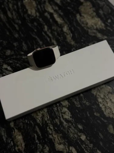 Apple Watch Series 10 GPS + Cellular ouro rosa de alumínio - 42 mm - Pulseira P/M