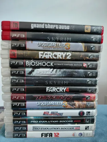 LOTE 13 JOGOS DE PS3