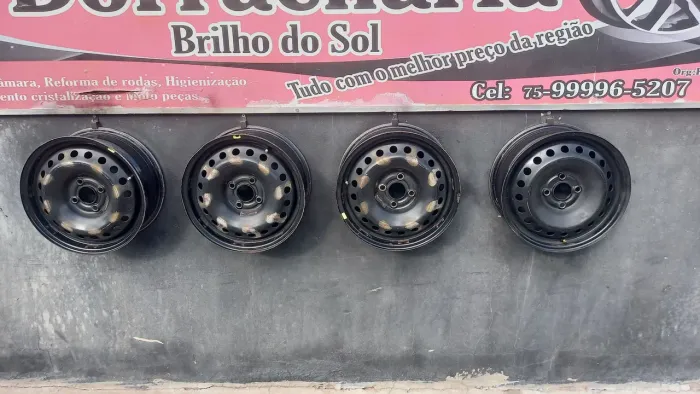 Roda aro 15 onix furacão  4x 100 