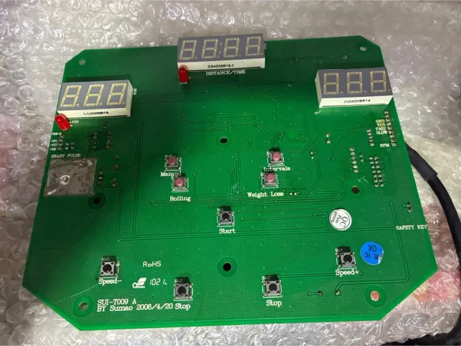 Placa de painel para esteira Treo T 208