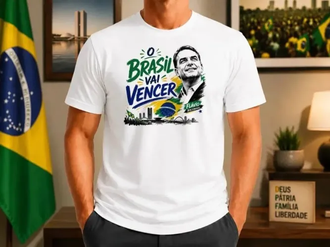 Camisa Lula e Flávio