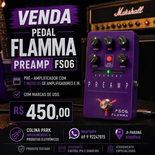 Pedal Flamma Preamp FS06