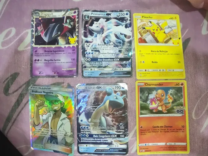 Cartas colecionadores Pokémon