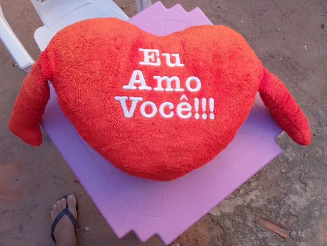 Pelúcia de coração