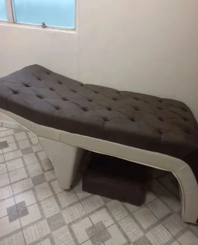 Maca estética com escada