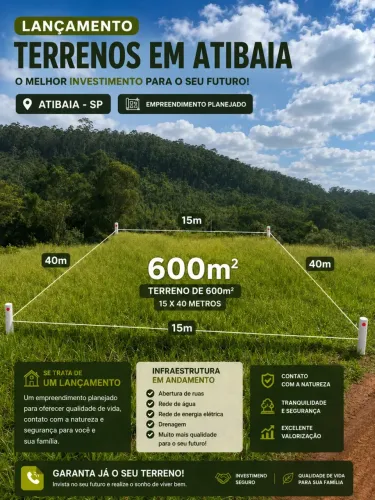 Lançamento em Atibaia | Invista Agora