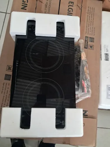 Cooktop de Indução 2 Bocas EOS ECI02EP 220V - Nunca Usado