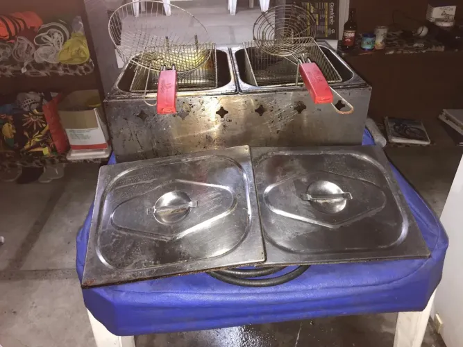 Venda de estufa , fritadeira , e chapa 