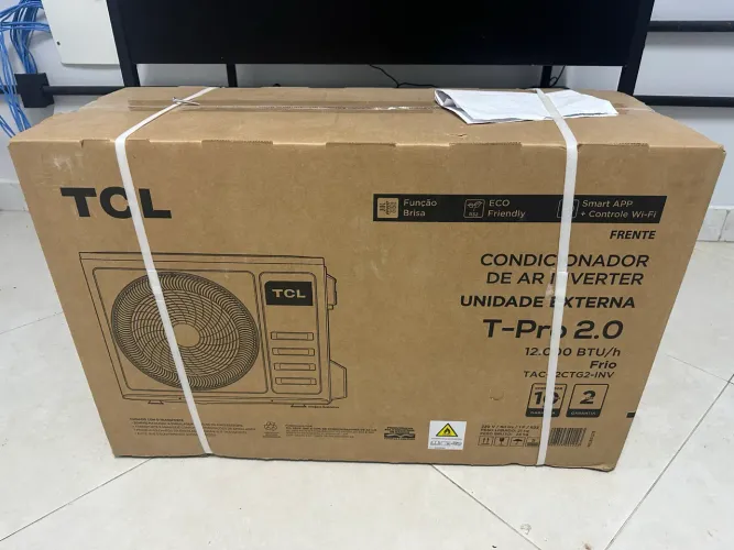 Ar Condicionado TCL T-Pro 2.0 12.000 BTUs Inverter Wi-Fi NOVO