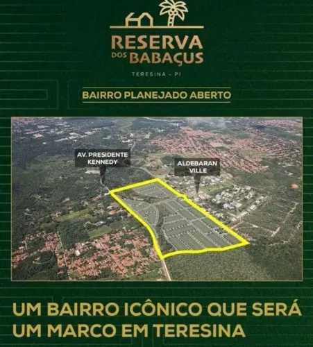 ÁGIO DE TERRENO À VENDA RESERVA DOS BABAÇUS