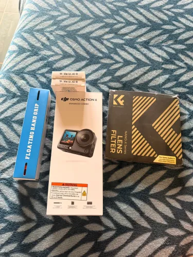 Dji Osmo Action 6 Enhanced Edition Filtros Cartão Sd