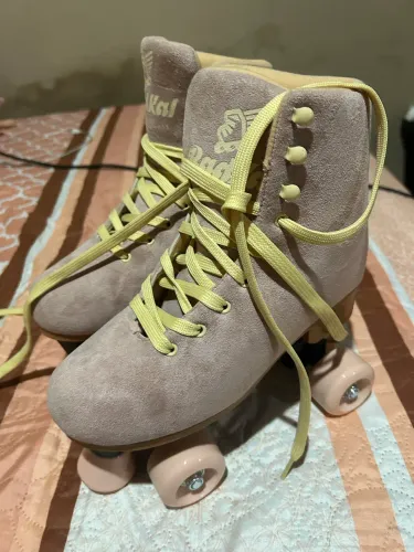 Patins 4 rodas Adulto Infantil 35-38 PASSO CARTÃO