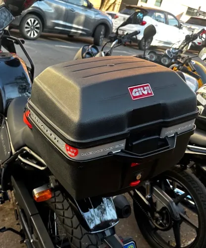 Baú Bauleto Givi E27 Traffic Monolock 27 Litros (Ótimo Estado)