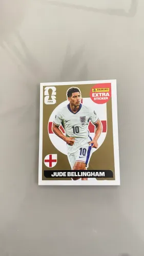 Figurinha Extra Legend Jude Bellingham Ouro