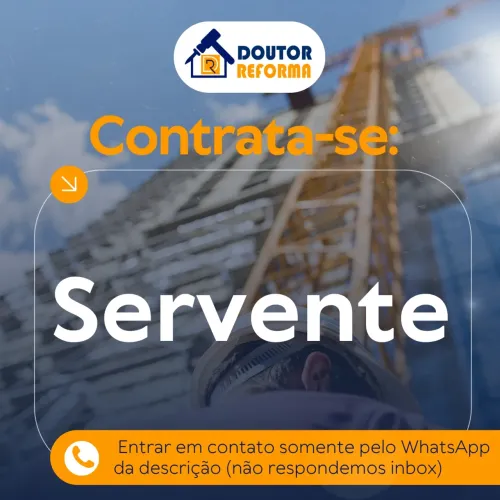 Vaga de servente