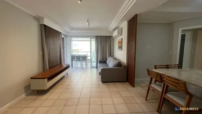 Apartamento pé n'areia para locação com 3 suítes - Riviera de São Lourenço, Bertioga, SP
