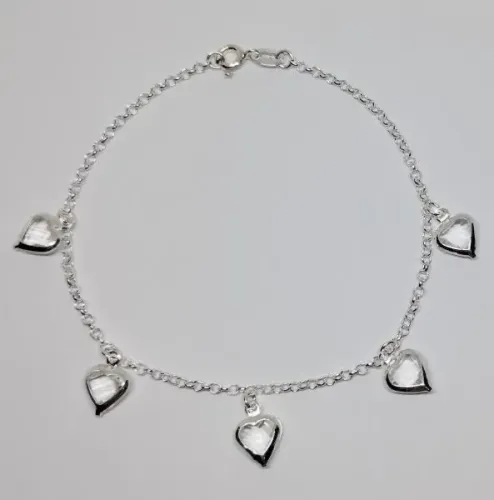 Pulseira produzida em Prata de lei 925ML