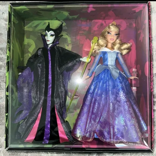 BONECA BARBIE AURORA E MALÉVOLA MATTEL COLLECTOR NOVA LACRADA