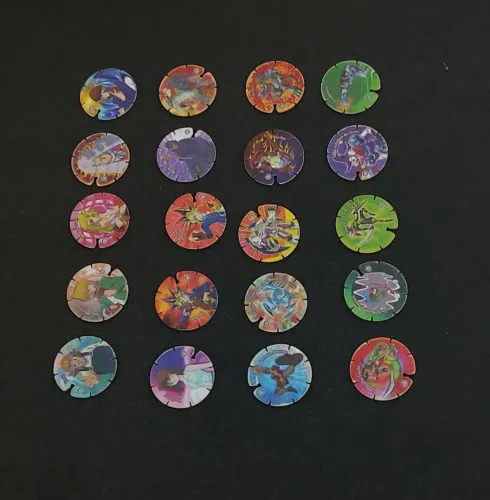 Coleção completa tazos Yugioh a/voa Elma chips