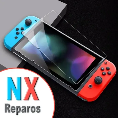 Película de vidro para Nintendo Switch