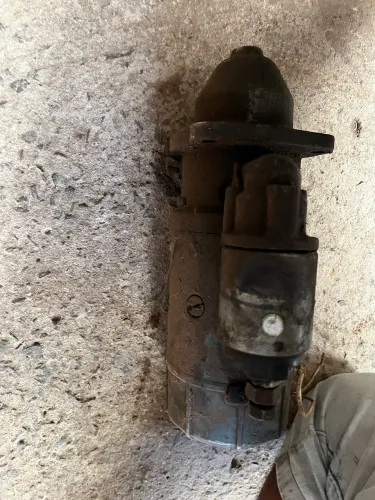 Motor de partida 24 volts