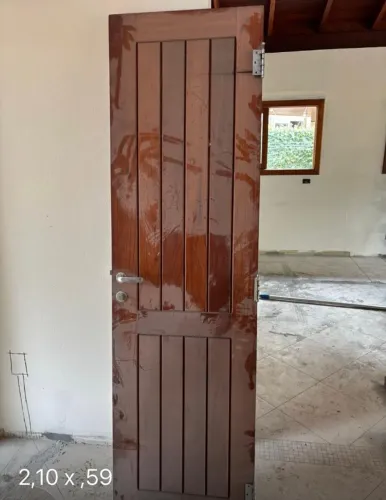 conjunto de janelas e portas em angelim(reforma casa alto padrão - Lagoa da Conceição)