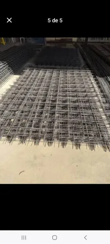 Malha pop 20x20.ferro 3.2 contrapiso e Lages 