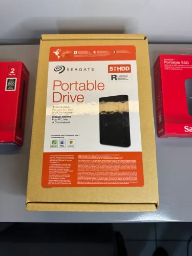 HD Seagate 5TB Novo Frete Grátis