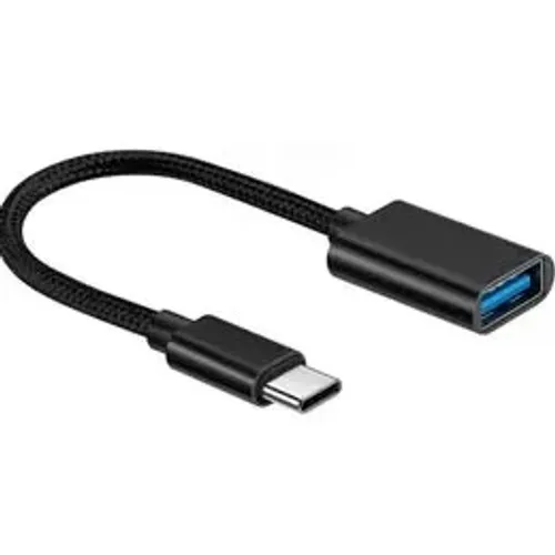 Cabo OTG Tipo C USB Fêmea Adaptador Celular Para Pendrive Mouse Teclado Tablet Android