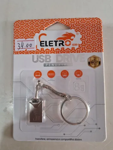 Pen drive Eletromex 8 gb