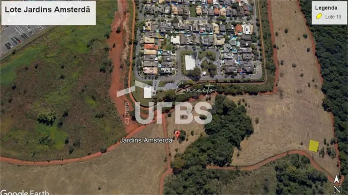 Lote frente para mata no Jardins Amsterdã