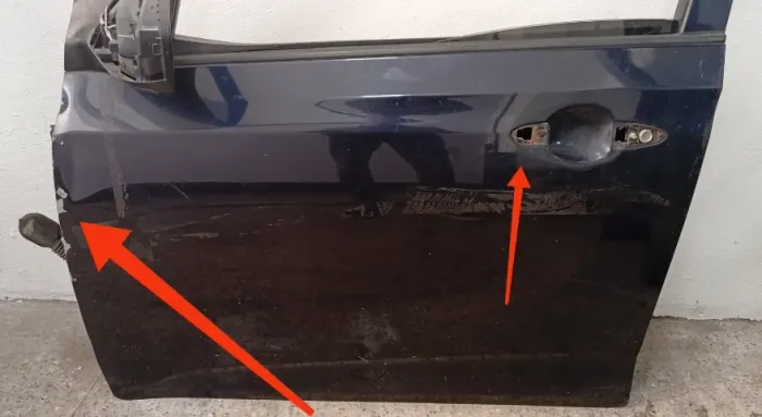 Porta motorista HB20 Hatch 2012 a 2015 dianteira Esquerda com detalhe